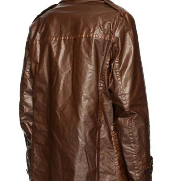 SS20 DRIES VAN NOTEN COATED COTTON COAT 50 - Picture 14 of 15